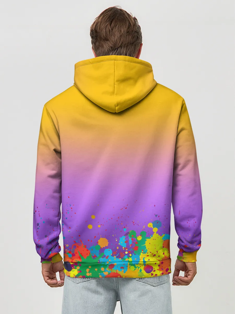 Худи мужской база хлопок / pro100