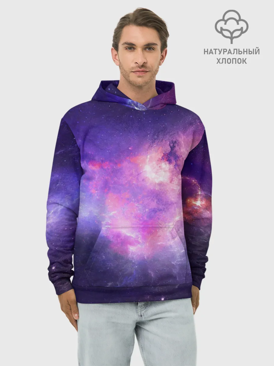 Худи мужской база хлопок / Cosmos