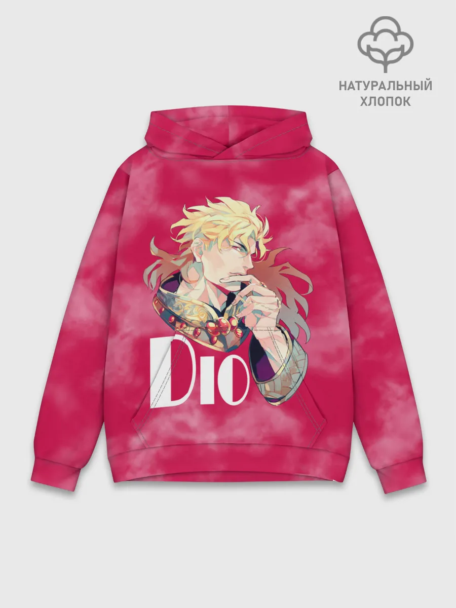 Худи мужской база хлопок / JoJo Bizarre Adventure