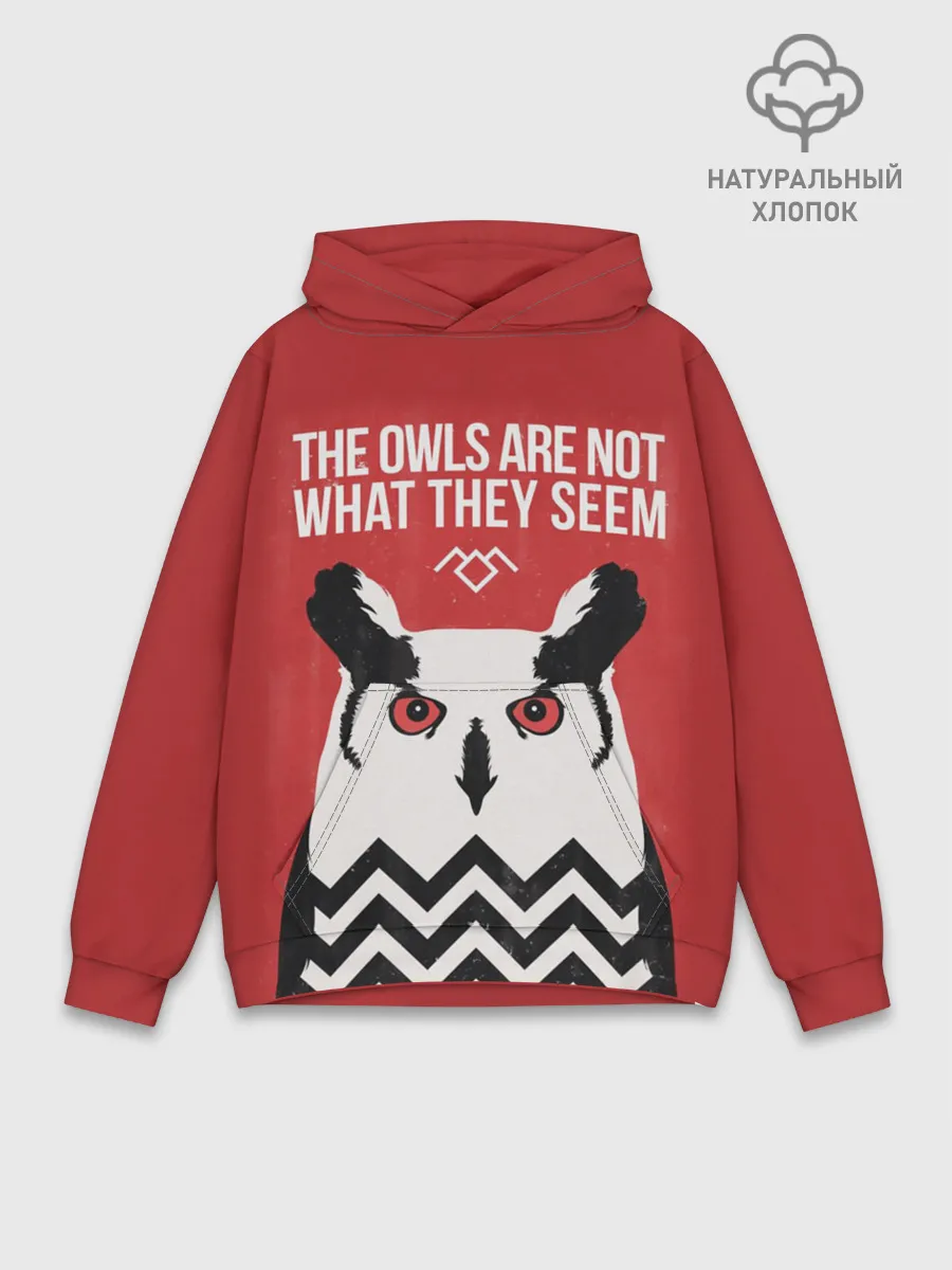 Худи мужской база хлопок / Twin Peaks