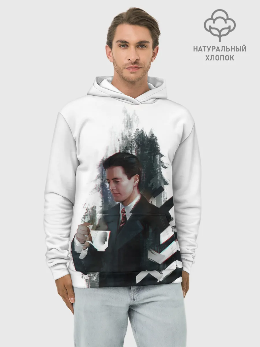 Худи мужской база хлопок / Twin Peaks