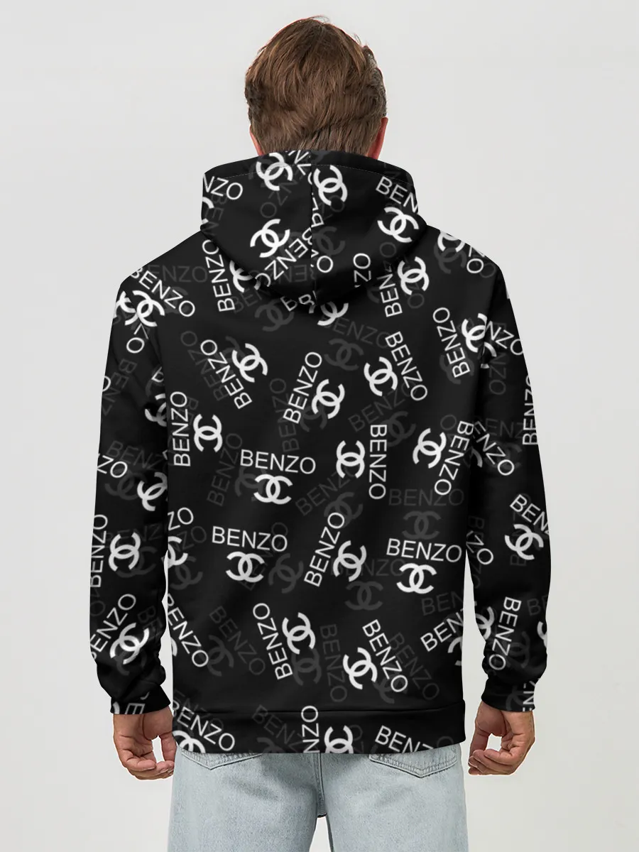 Худи мужской база хлопок / BENZO GANG - BIG BABY TAPE