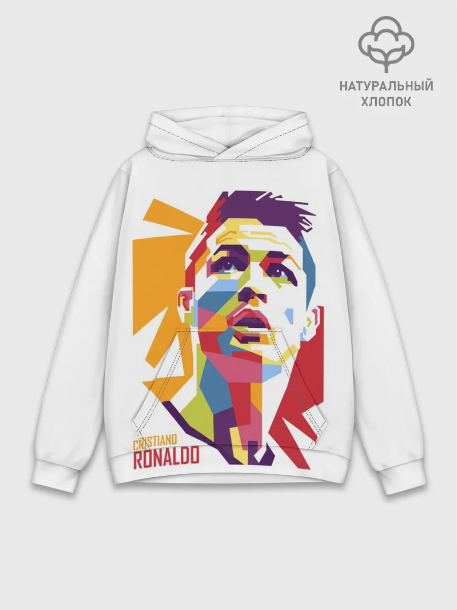 Худи мужской база хлопок / Криштиану Роналду