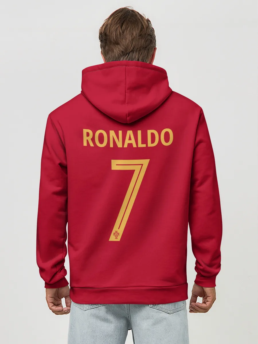 Худи мужской база хлопок / Криштиану Роналду