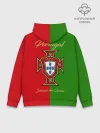 Худи мужской база хлопок / Сборная Португалии