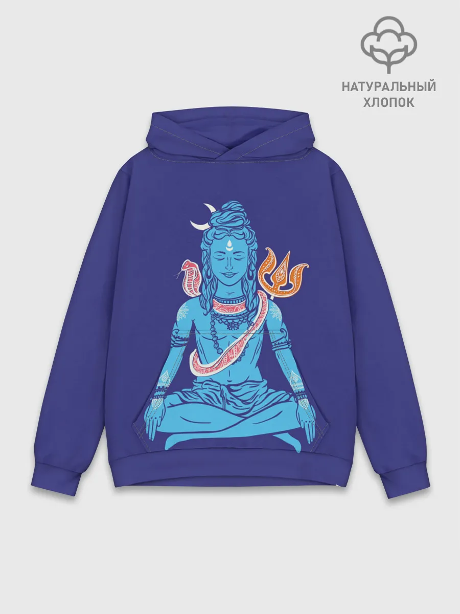 Худи мужской база хлопок / Шива