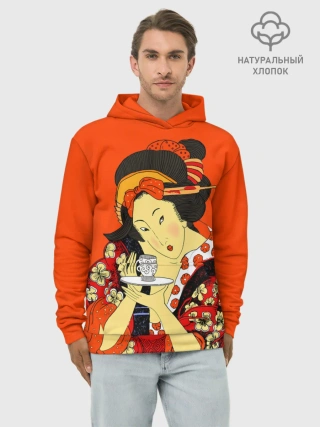 Худи мужской база хлопок / Японка