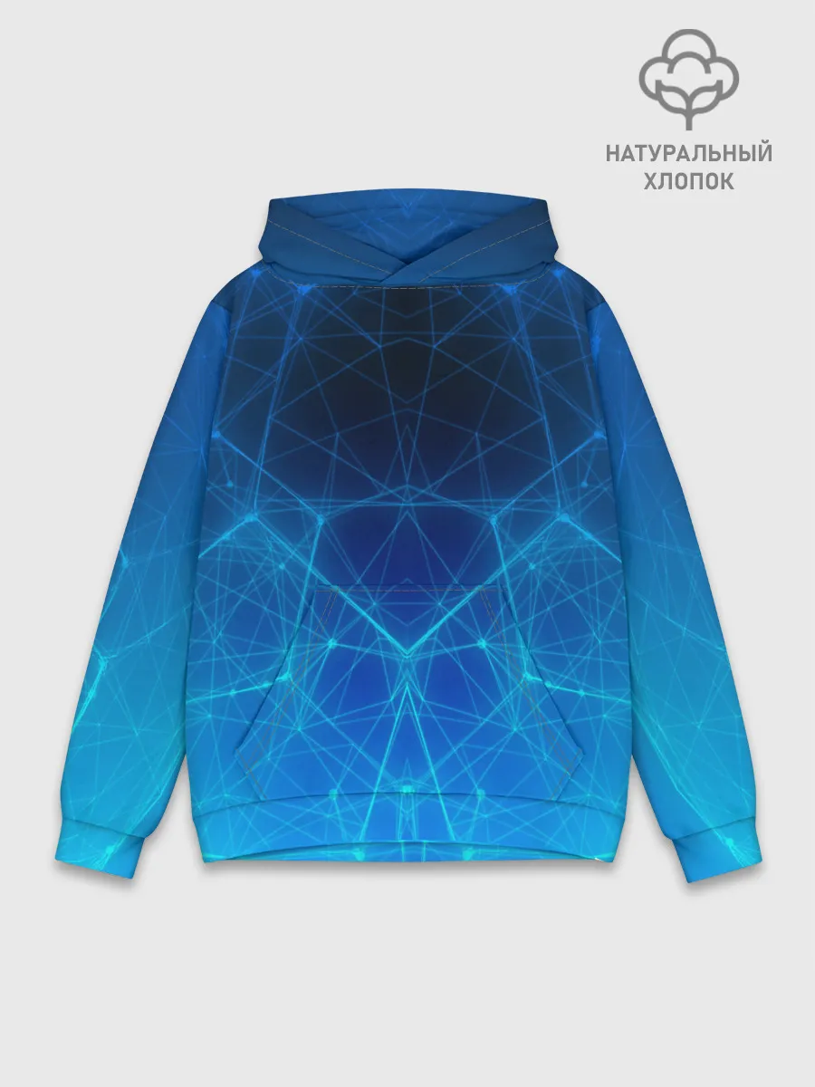 Худи мужской база хлопок / НЕОНОВАЯ ЗАЩИТА