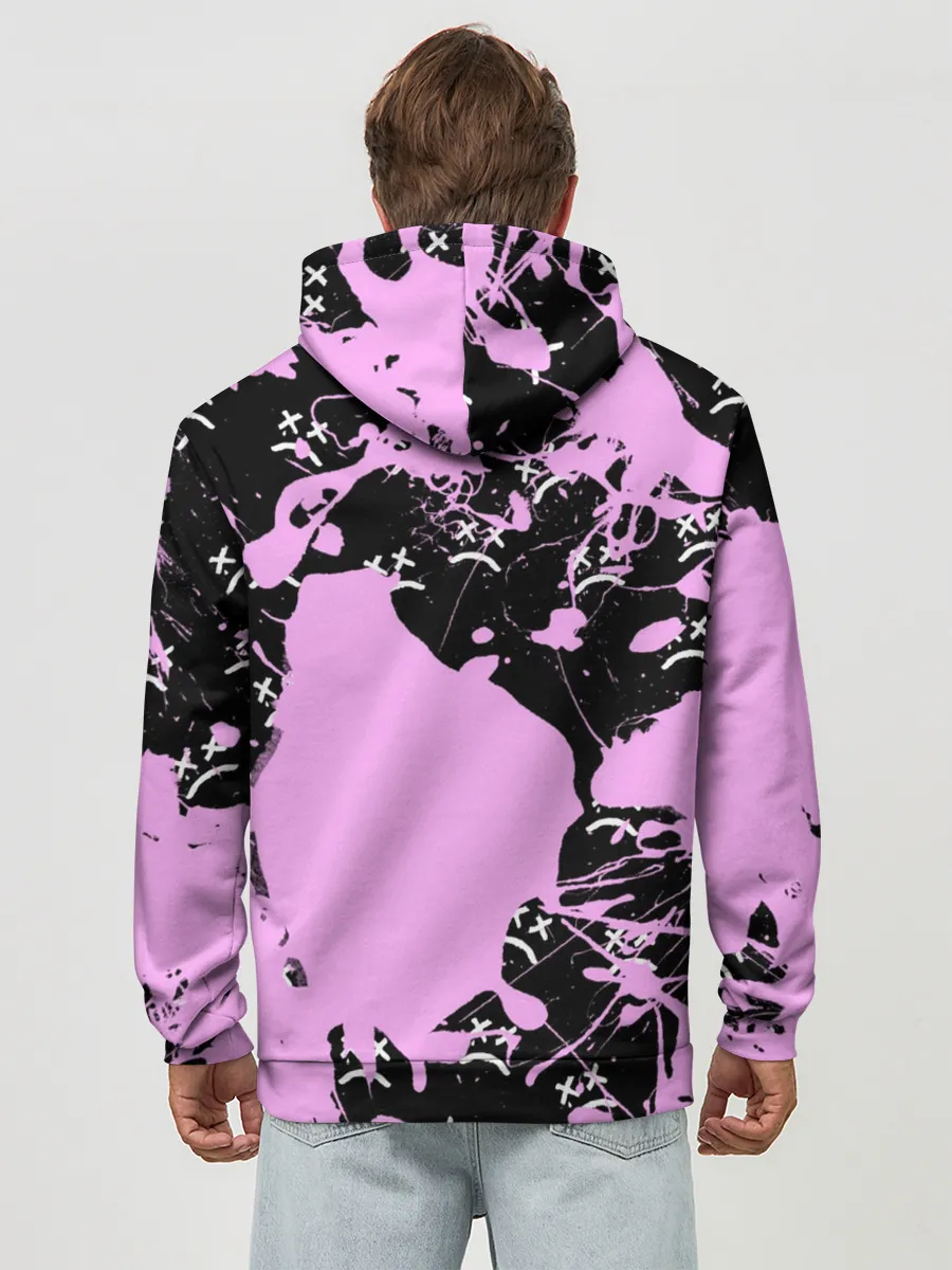 Худи мужской база хлопок / LIL PEEP