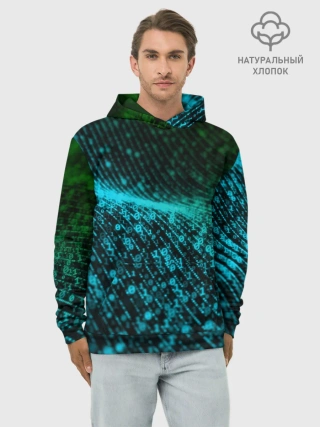 Худи мужской база хлопок / ПРОГРАММИСТ