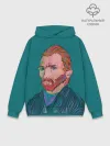 Худи мужской база хлопок / Ван Гог