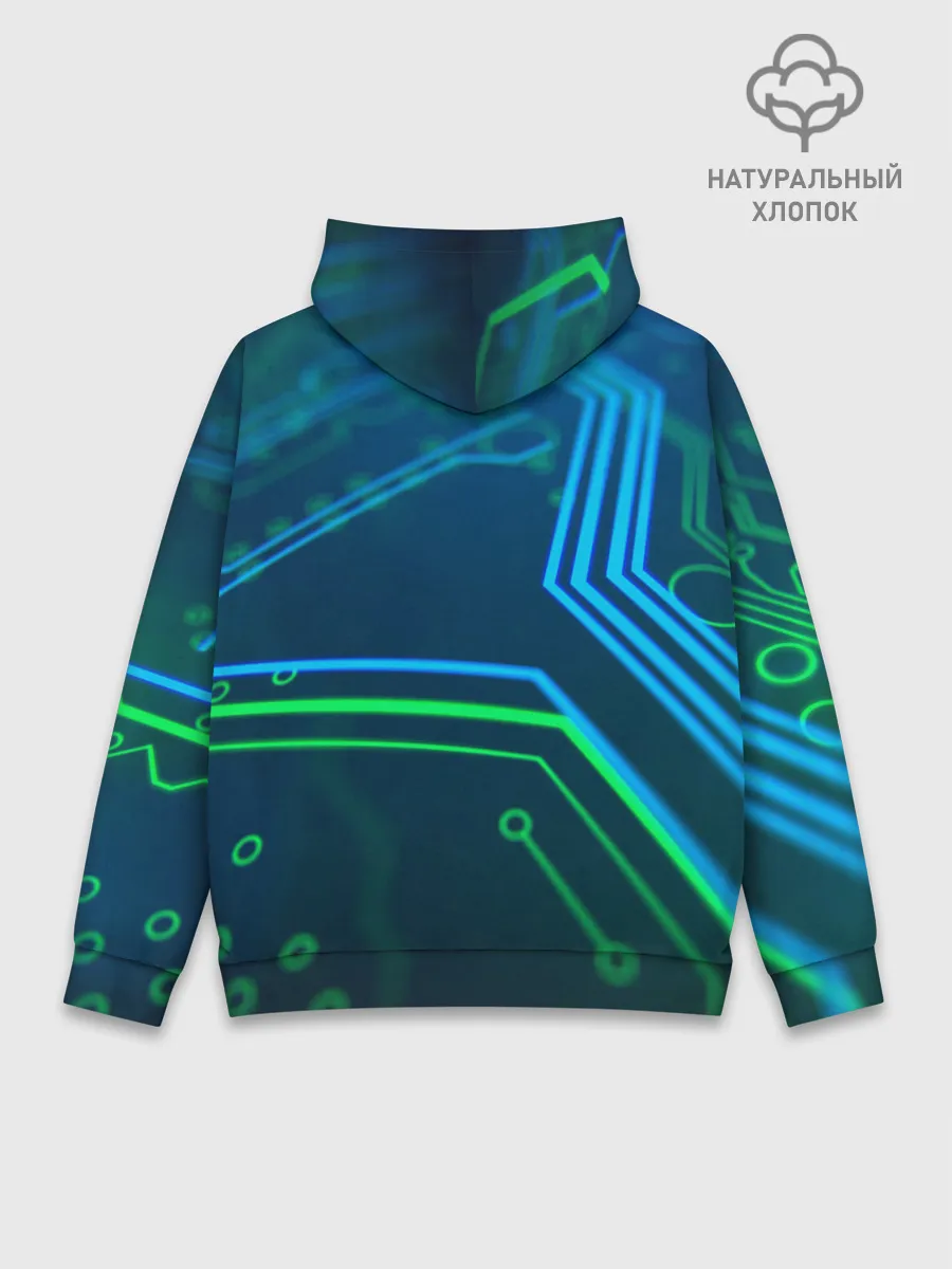 Худи мужской база хлопок / ПРОГРАММИСТ