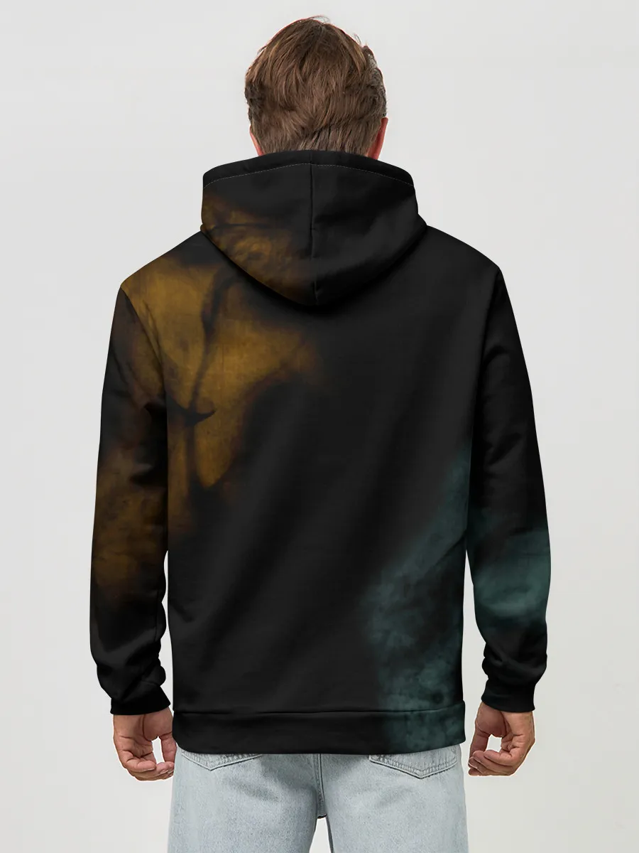 Худи мужской база хлопок / Сайтама в полный рост