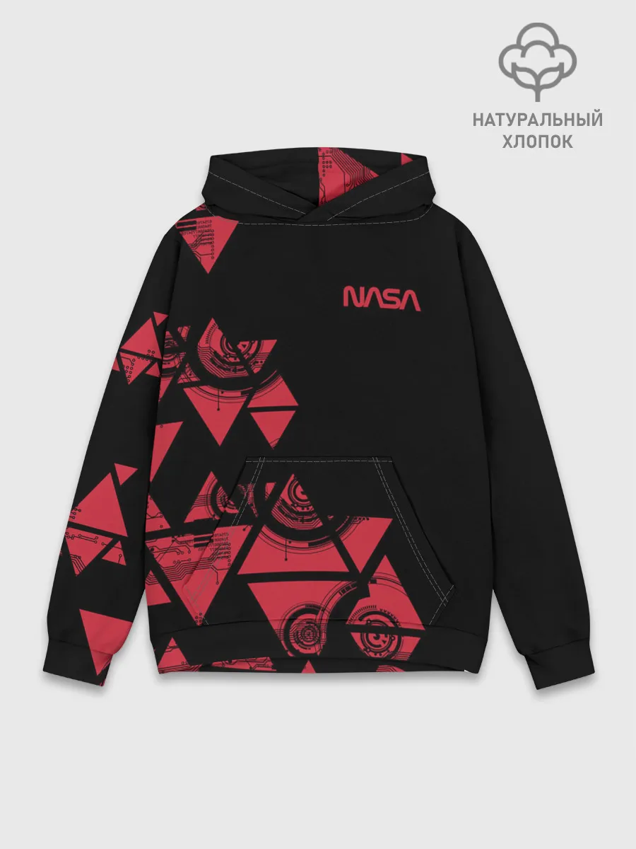Худи мужской база хлопок / NASA