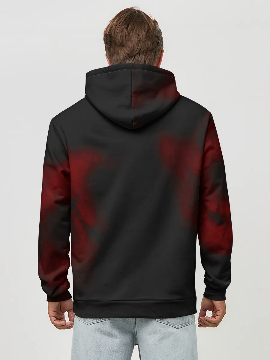 Худи мужской база хлопок / Кулак ярости Сайтамы