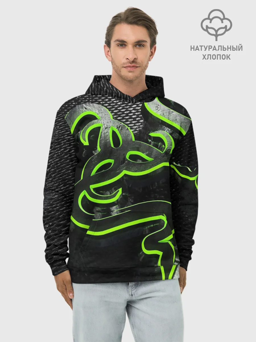 Худи мужской база хлопок / RAZER