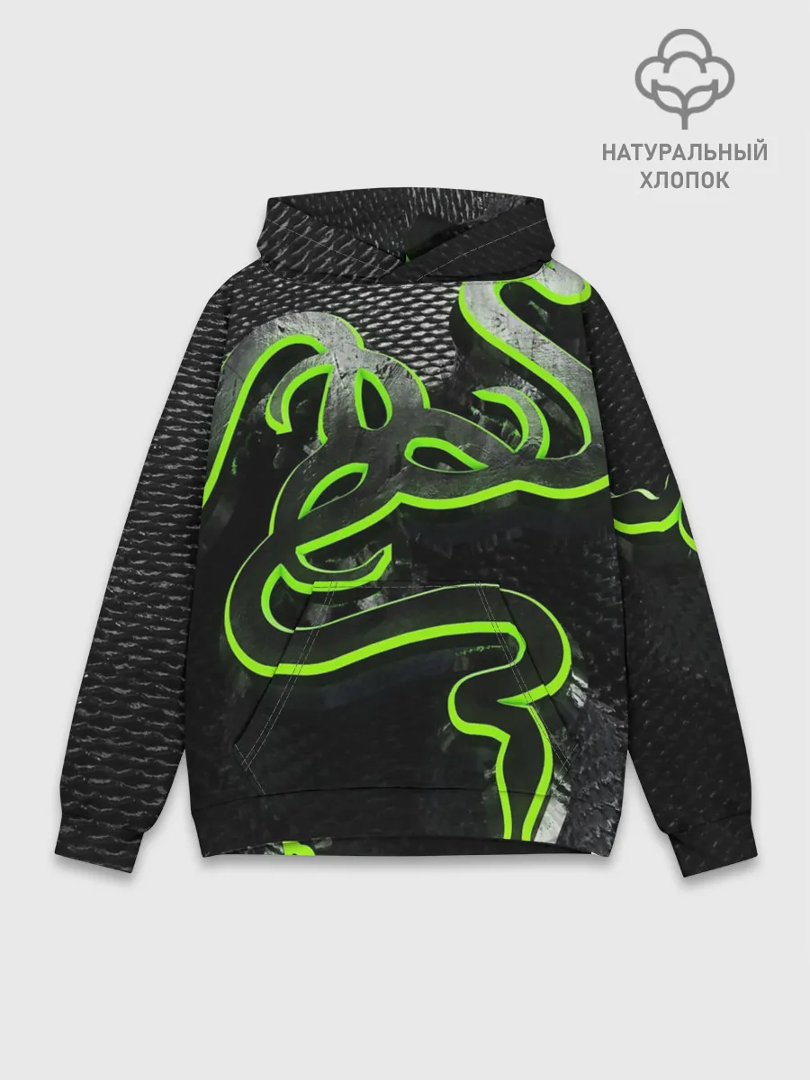 Худи мужской база хлопок / RAZER