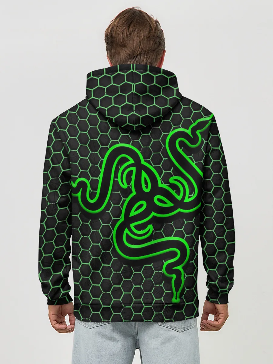 Худи мужской база хлопок / RAZER