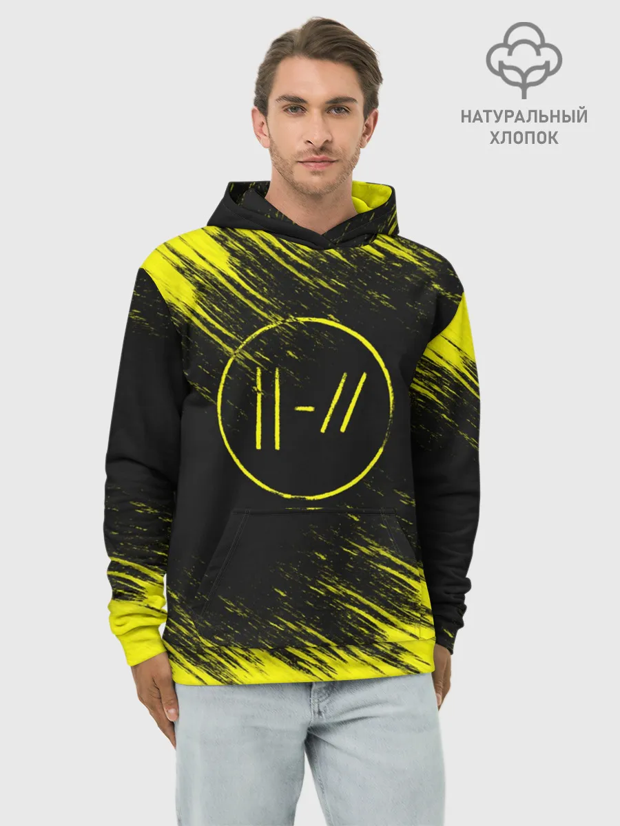 Худи мужской база хлопок / Twenty One Pilots 5