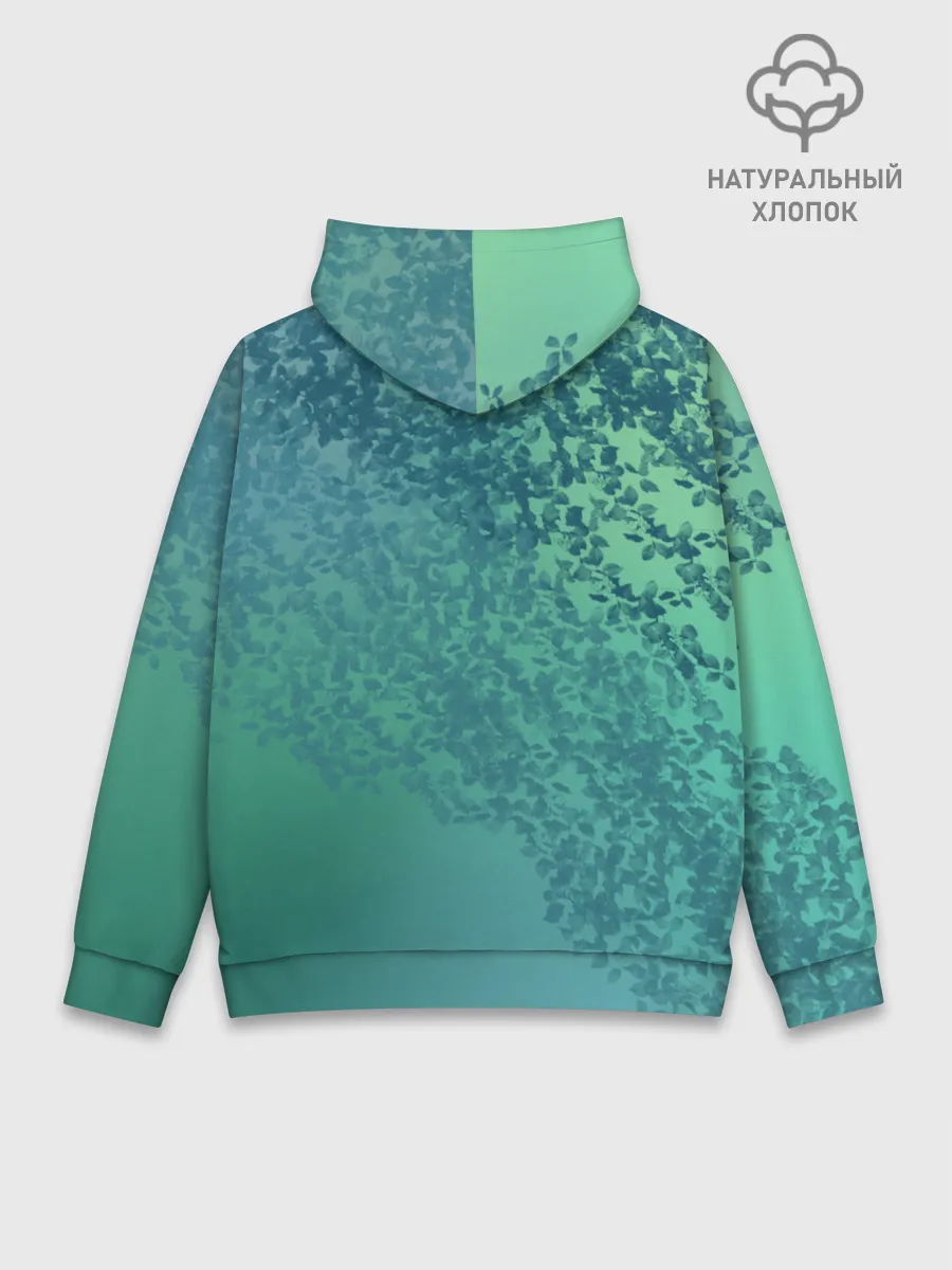 Худи мужской база хлопок / Мир! Труд! Май! Ульяна!