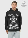 Худи мужской база хлопок / Muay Thai