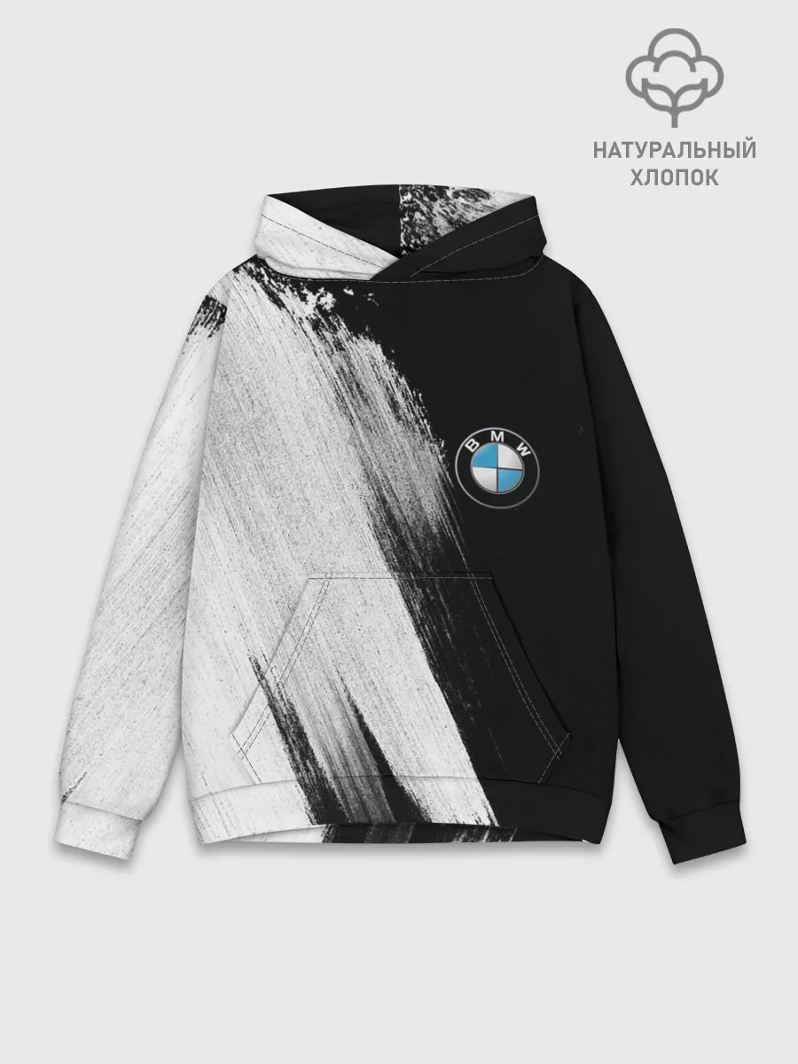 Худи мужской база хлопок / BMW