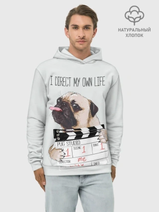 Худи мужской база хлопок / I direct my own life