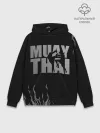 Худи мужской база хлопок / Muay Thai