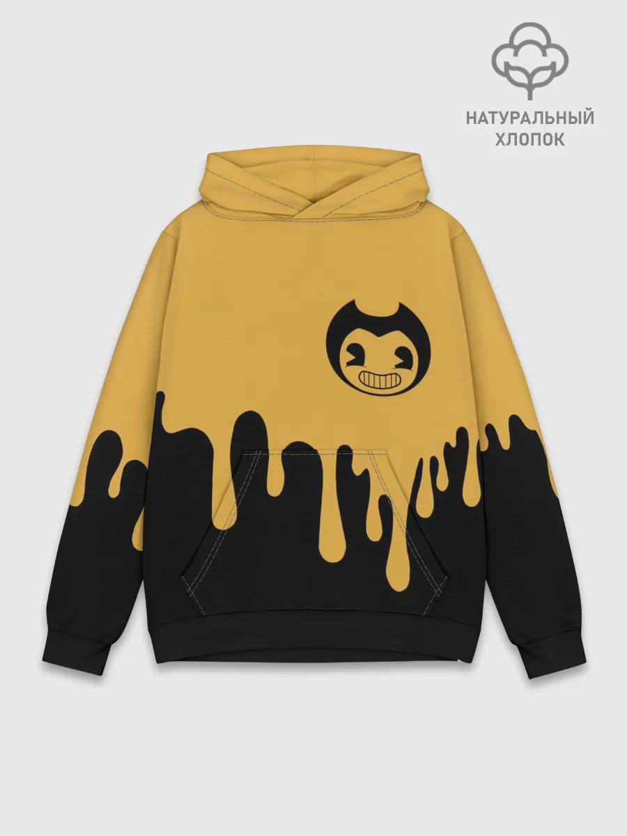 Худи мужской база хлопок / Bendy And The Ink Machine
