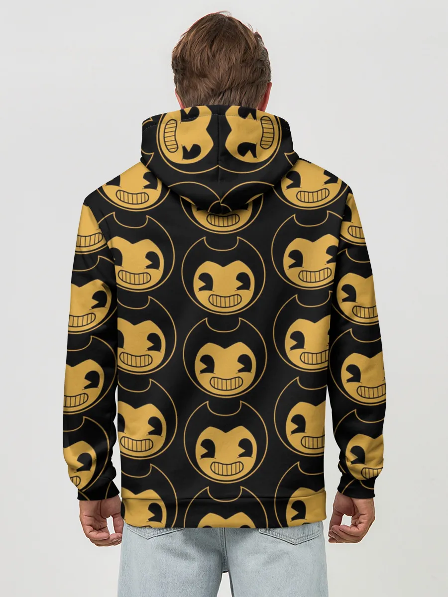 Худи мужской база хлопок / Bendy And The Ink Machine