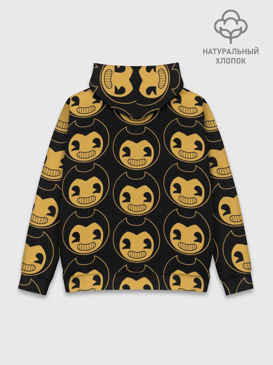 Худи мужской база хлопок / Bendy And The Ink Machine