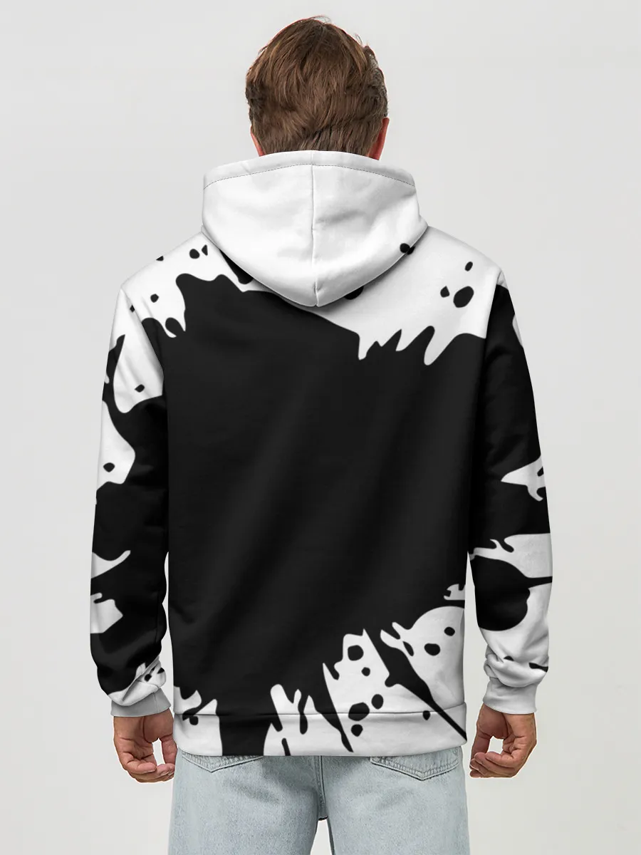 Худи мужской база хлопок / Ну что, страшно?