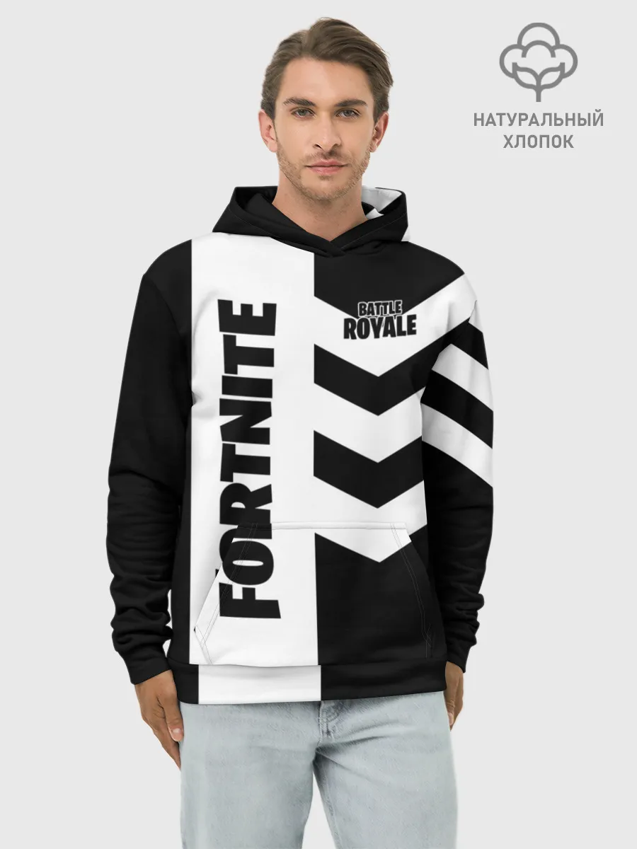 Худи мужской база хлопок / Fortnite Battle Royale