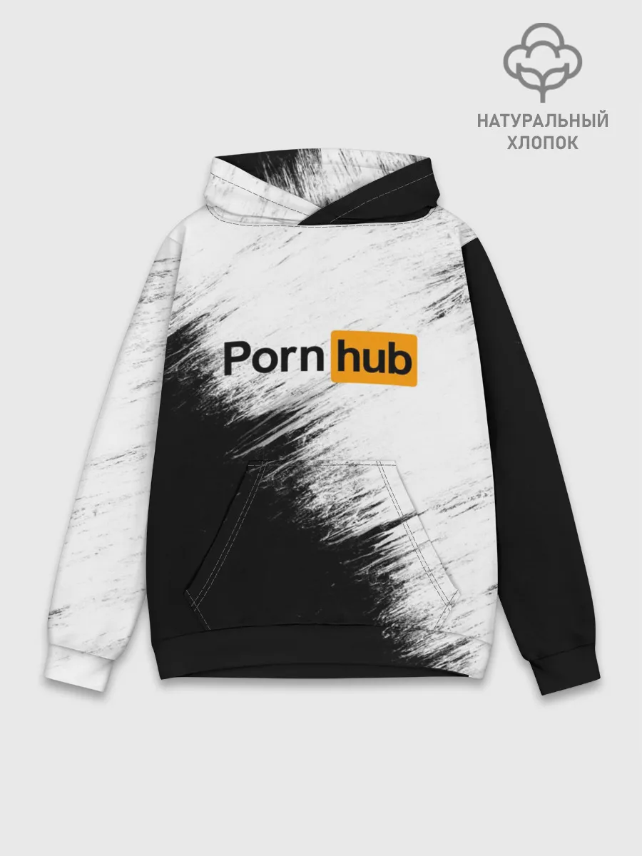 Худи мужской база хлопок / Pornhub
