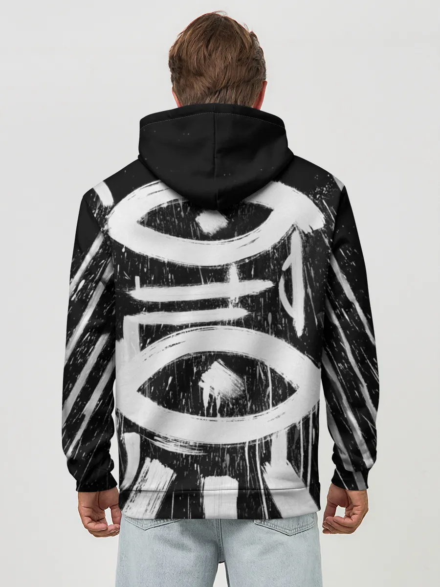 Худи мужской база хлопок / Новая визуальная культура