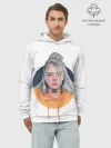 Худи мужской база хлопок / Billie Eilish art 1