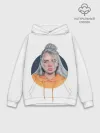 Худи мужской база хлопок / Billie Eilish art 1