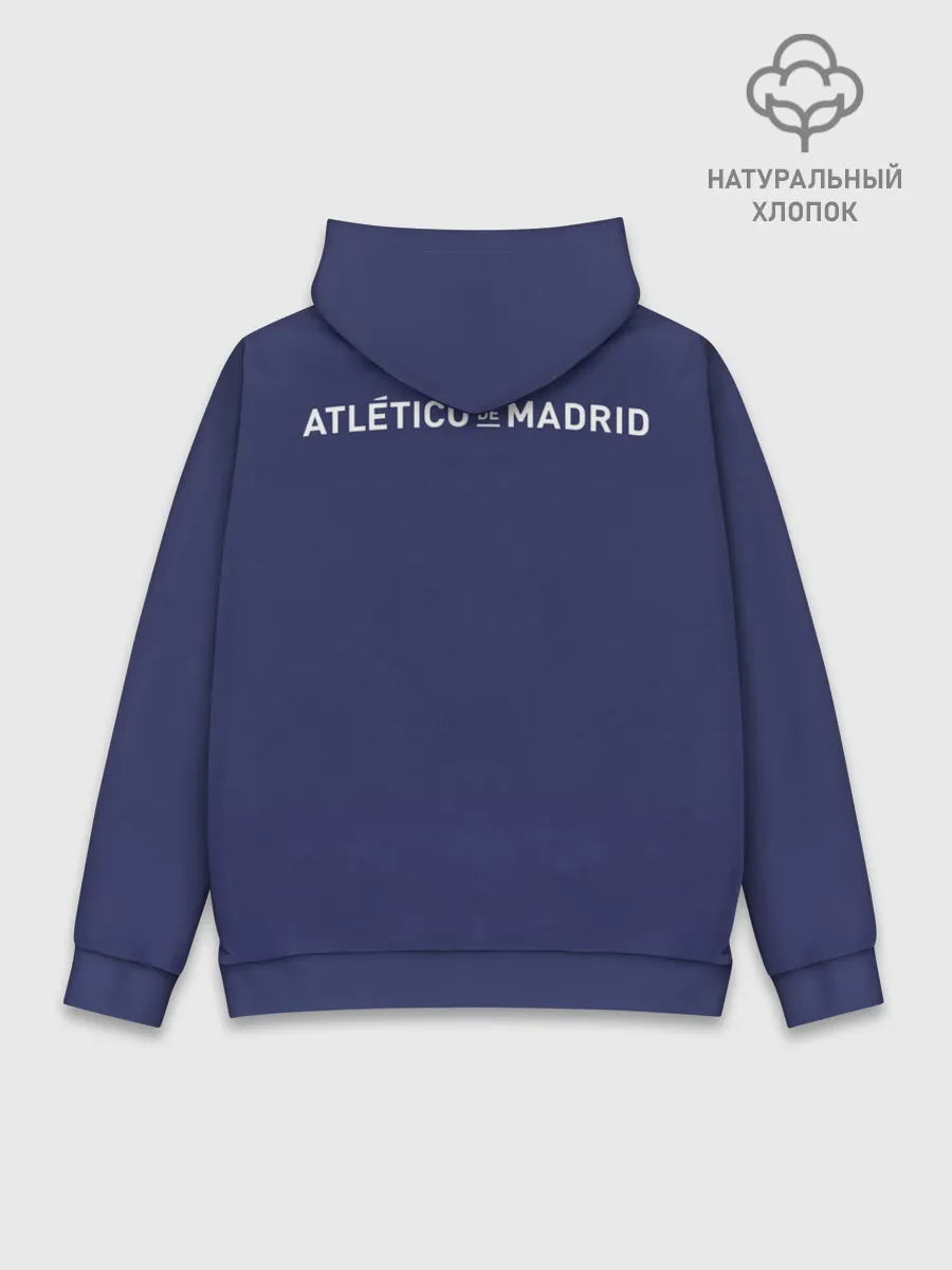 Худи мужской база хлопок / Atletico de Madrid