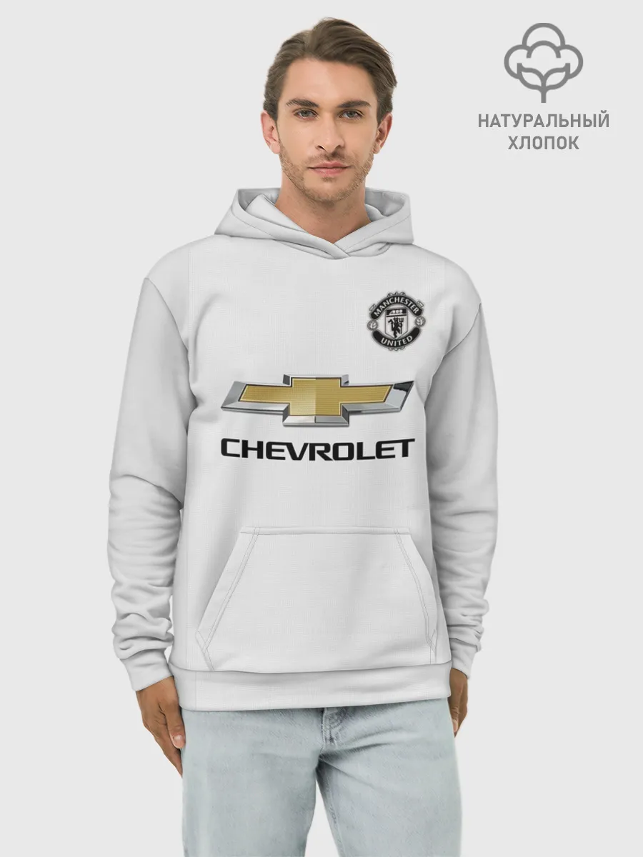 Худи мужской база хлопок / MU away 19-20