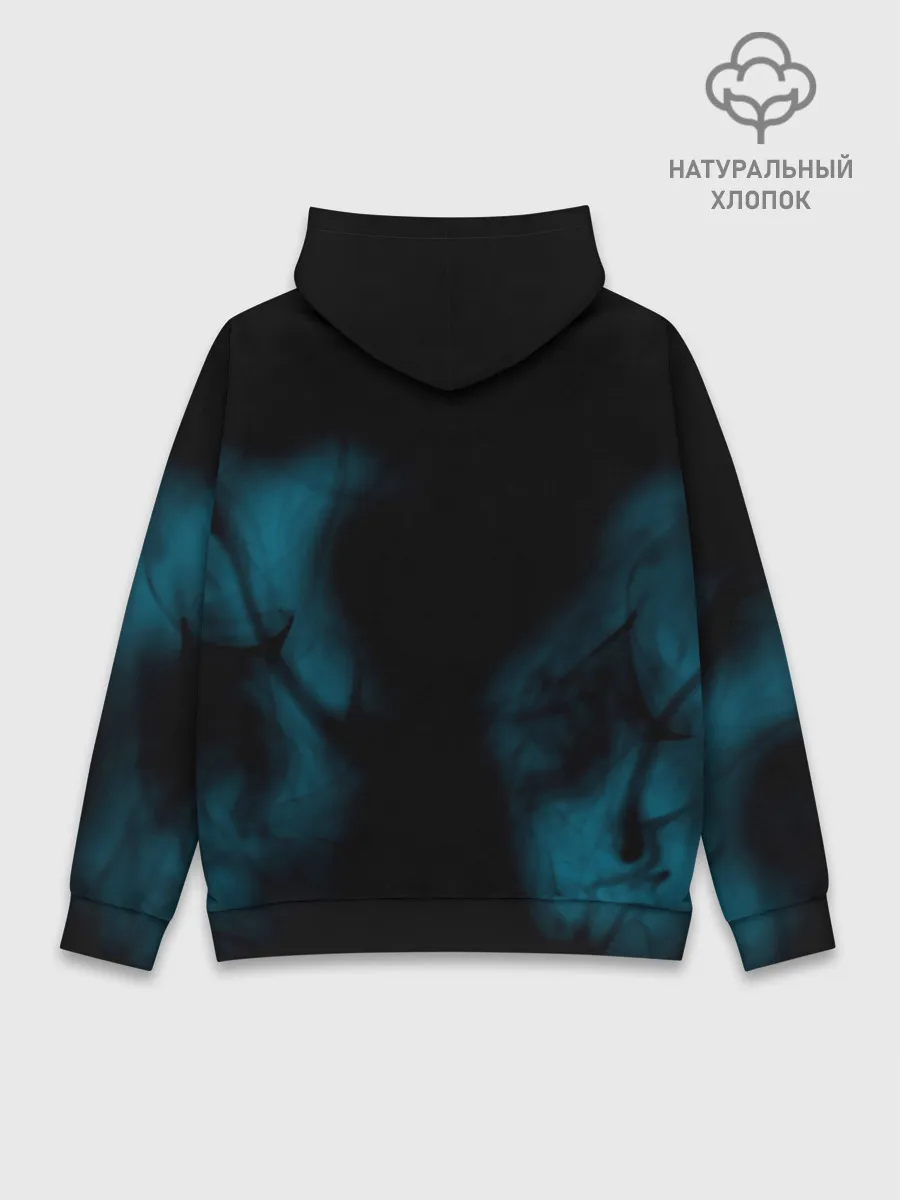 Худи мужской база хлопок / Не волнуйся, будь Хэппи