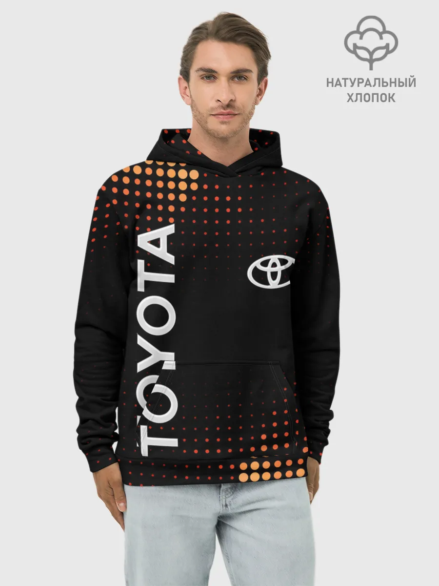 Худи мужской база хлопок / Toyota