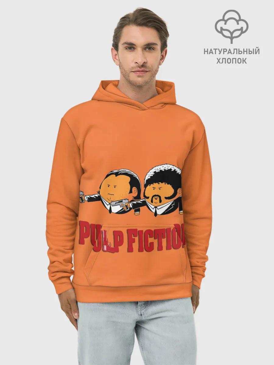 Худи мужской база хлопок / Pulp Fiction - Art 2