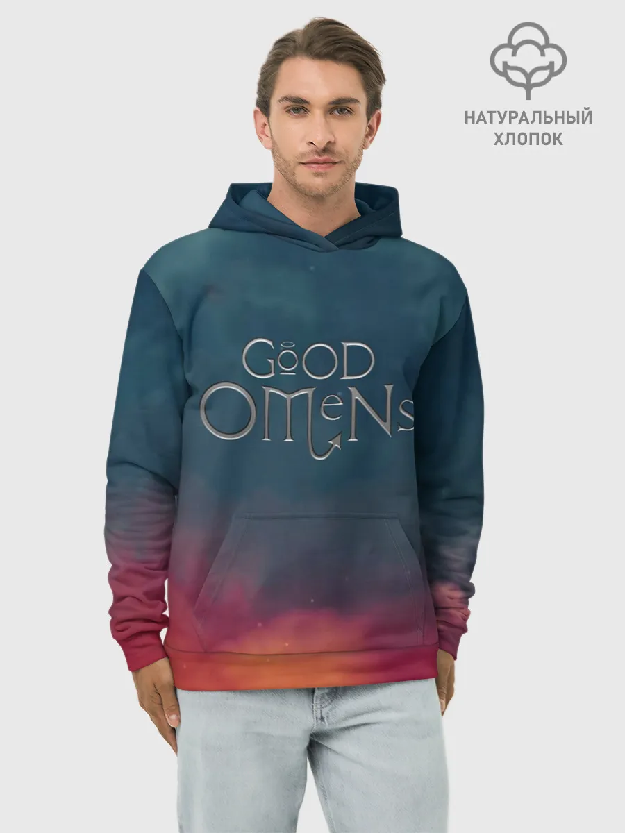 Худи мужской база хлопок / Сериал Благие намерения