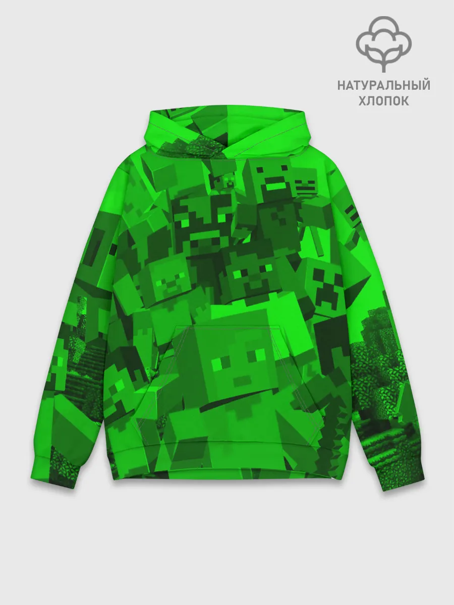 Худи мужской база хлопок / MINECRAFT GAME