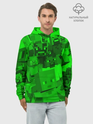 Худи мужской база хлопок / MINECRAFT GAME