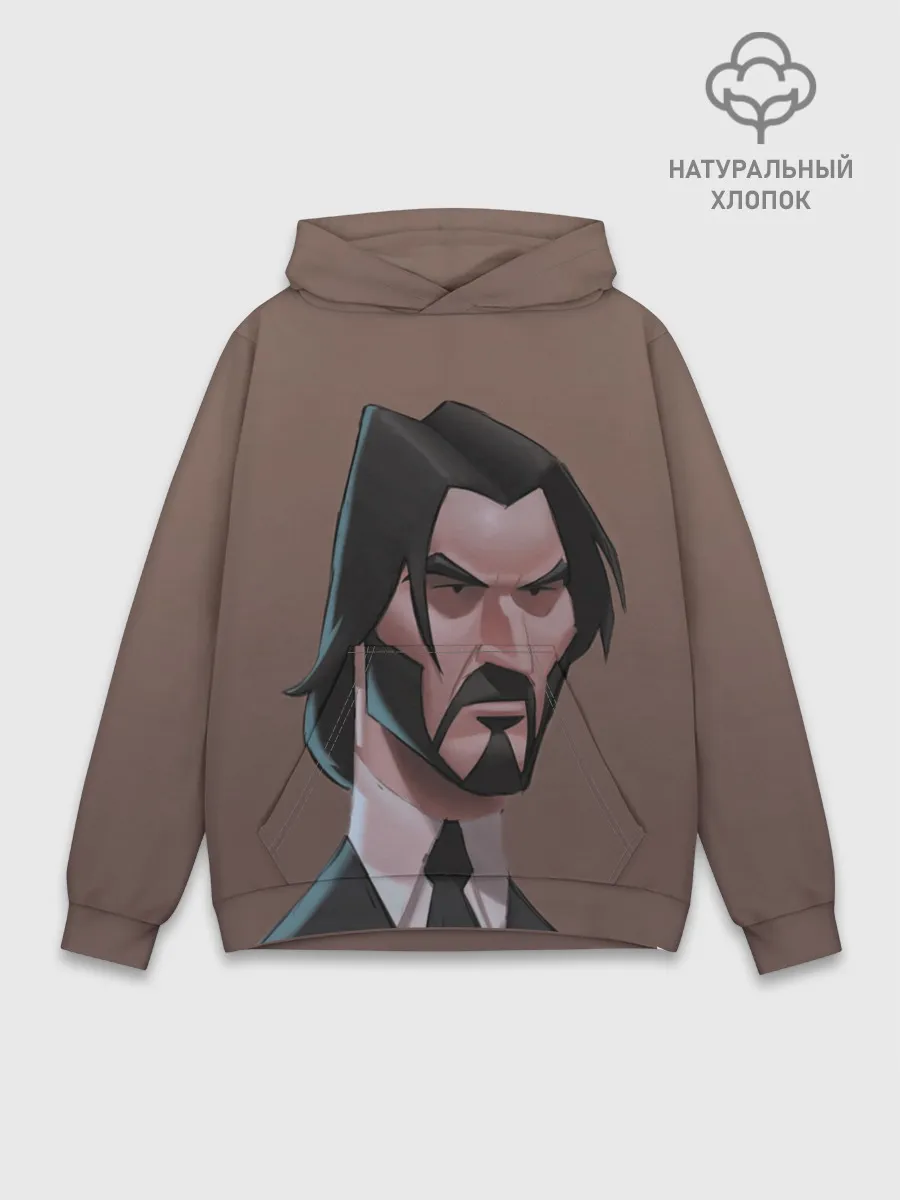 Худи мужской база хлопок / Фортнайт Уик