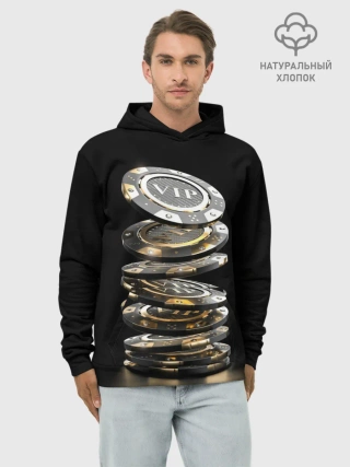 Худи мужской база хлопок / VIP фишки