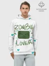 Худи мужской база хлопок / Zombie Lover