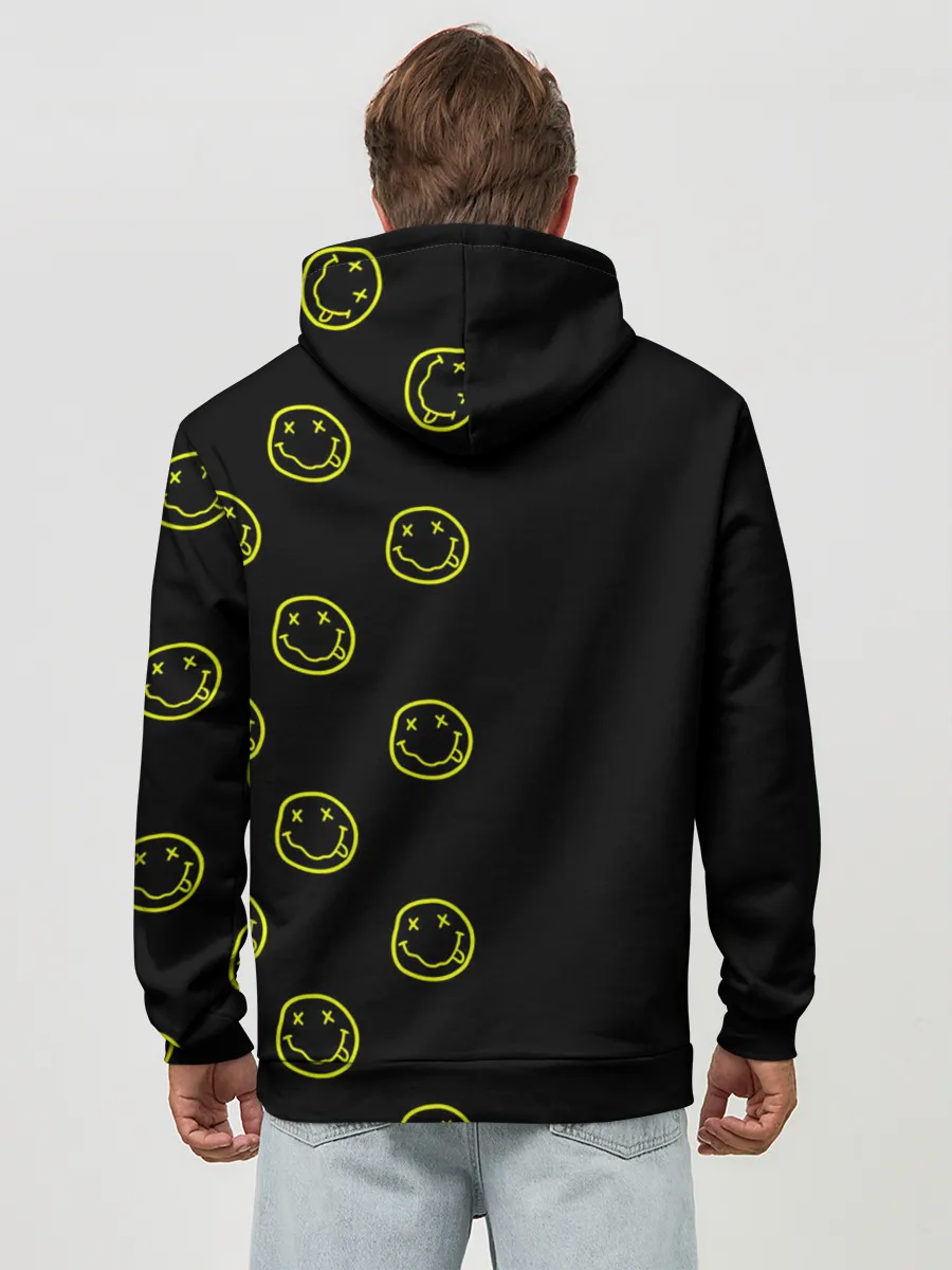 Худи мужской база хлопок / Nirvana 2