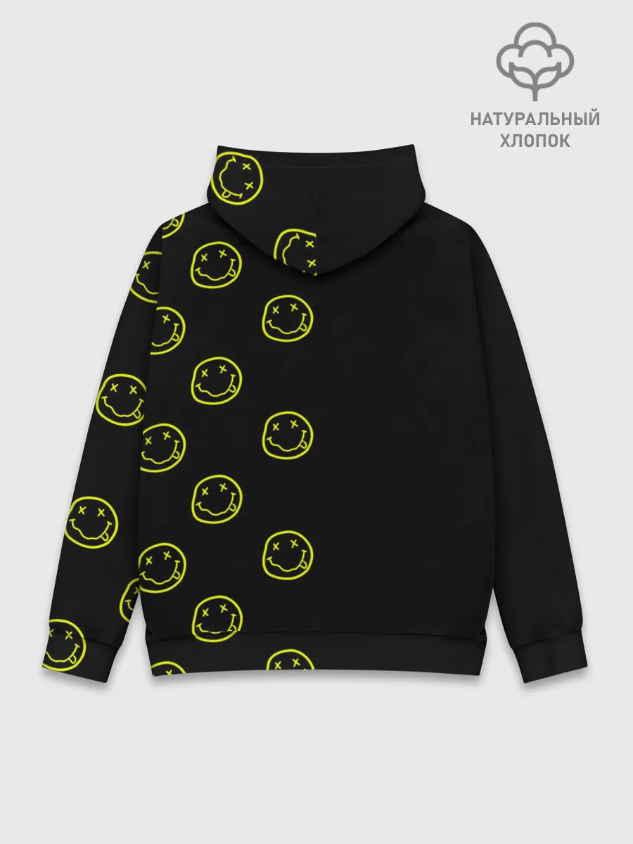 Худи мужской база хлопок / Nirvana 2